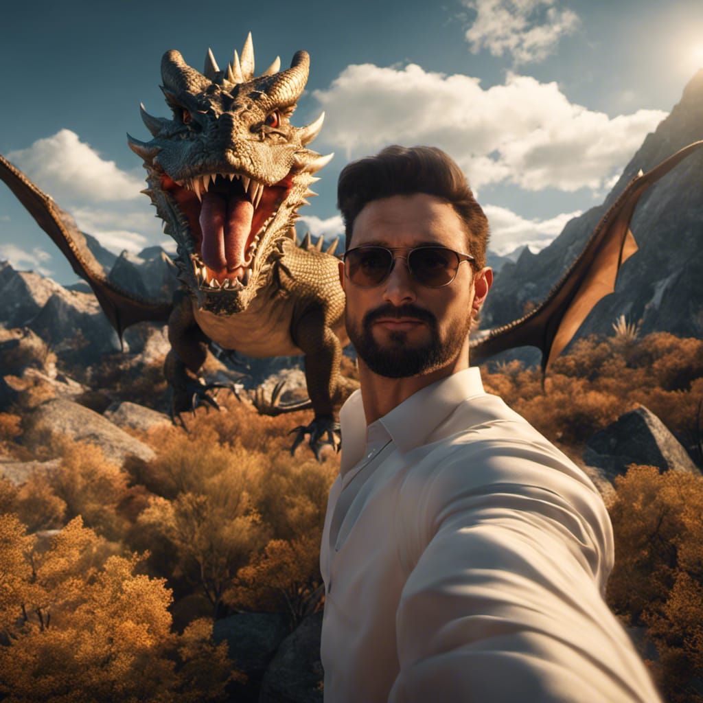 Selfie with Dragon: Mythical Memories