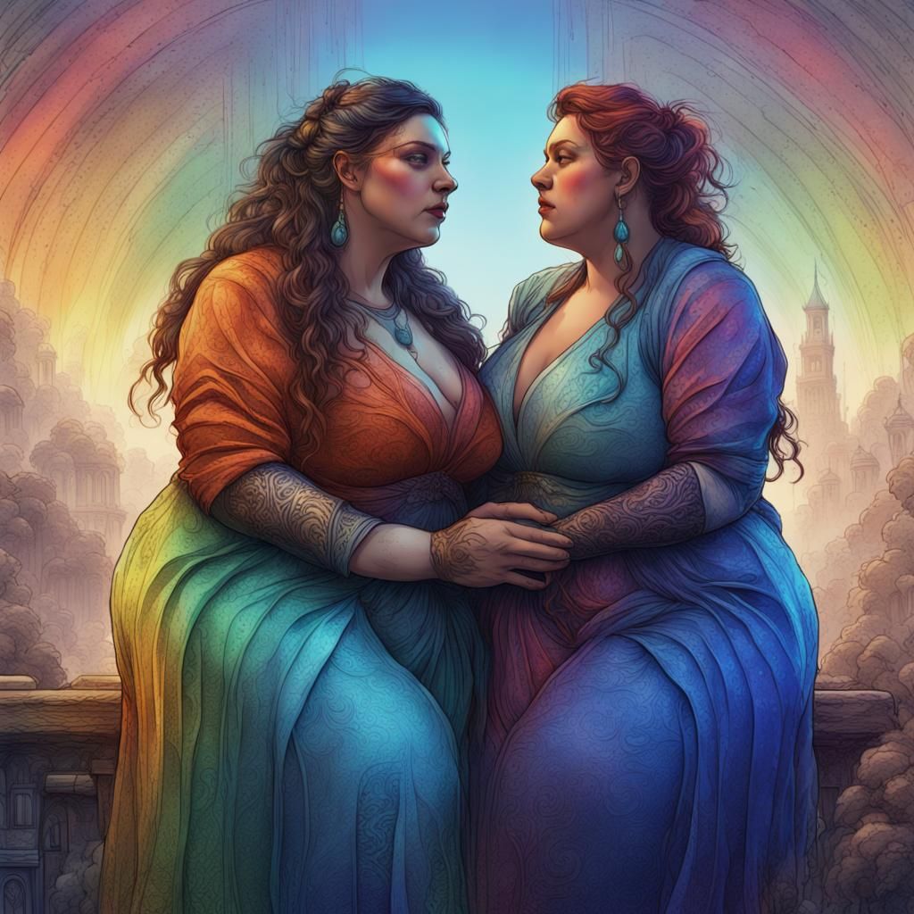 Woman Consoling Each Other