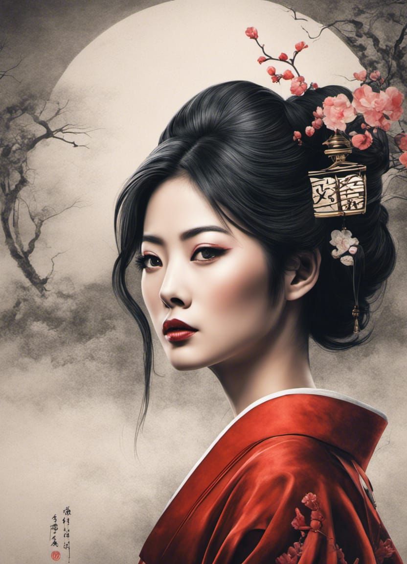 Japanese Art  by @FREEQ-AI