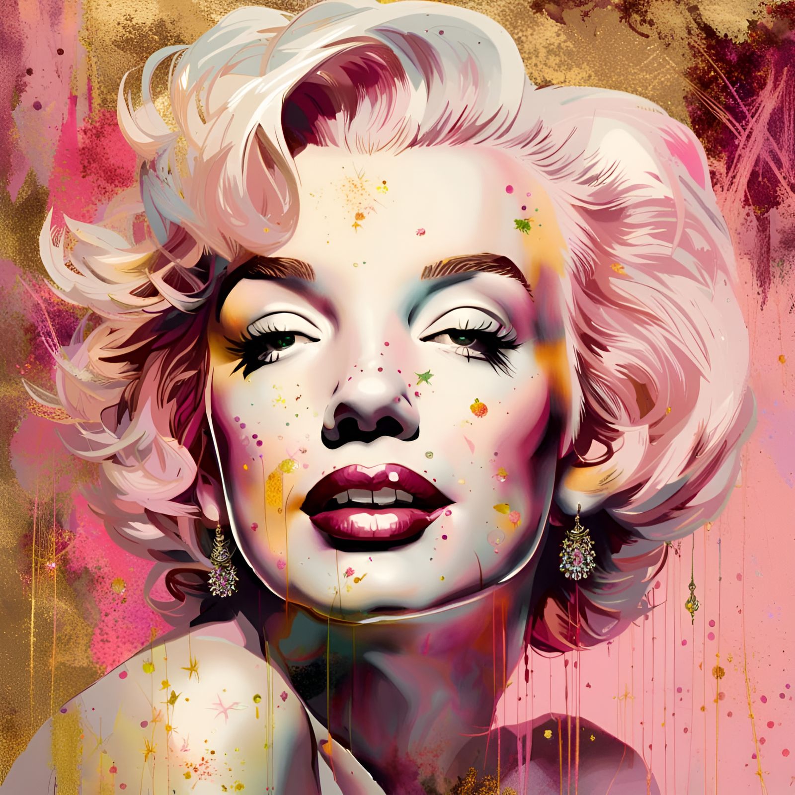 Marilyn Monroe™©®, Masterplayer, unofficial #5 - AI Generated Artwork ...