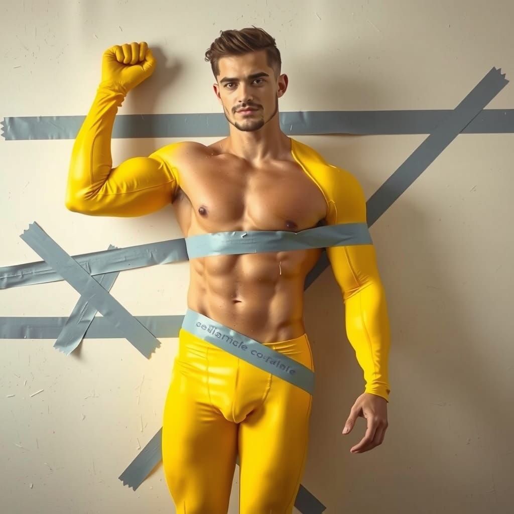 Banana  Taped to a Wall  by @HGB