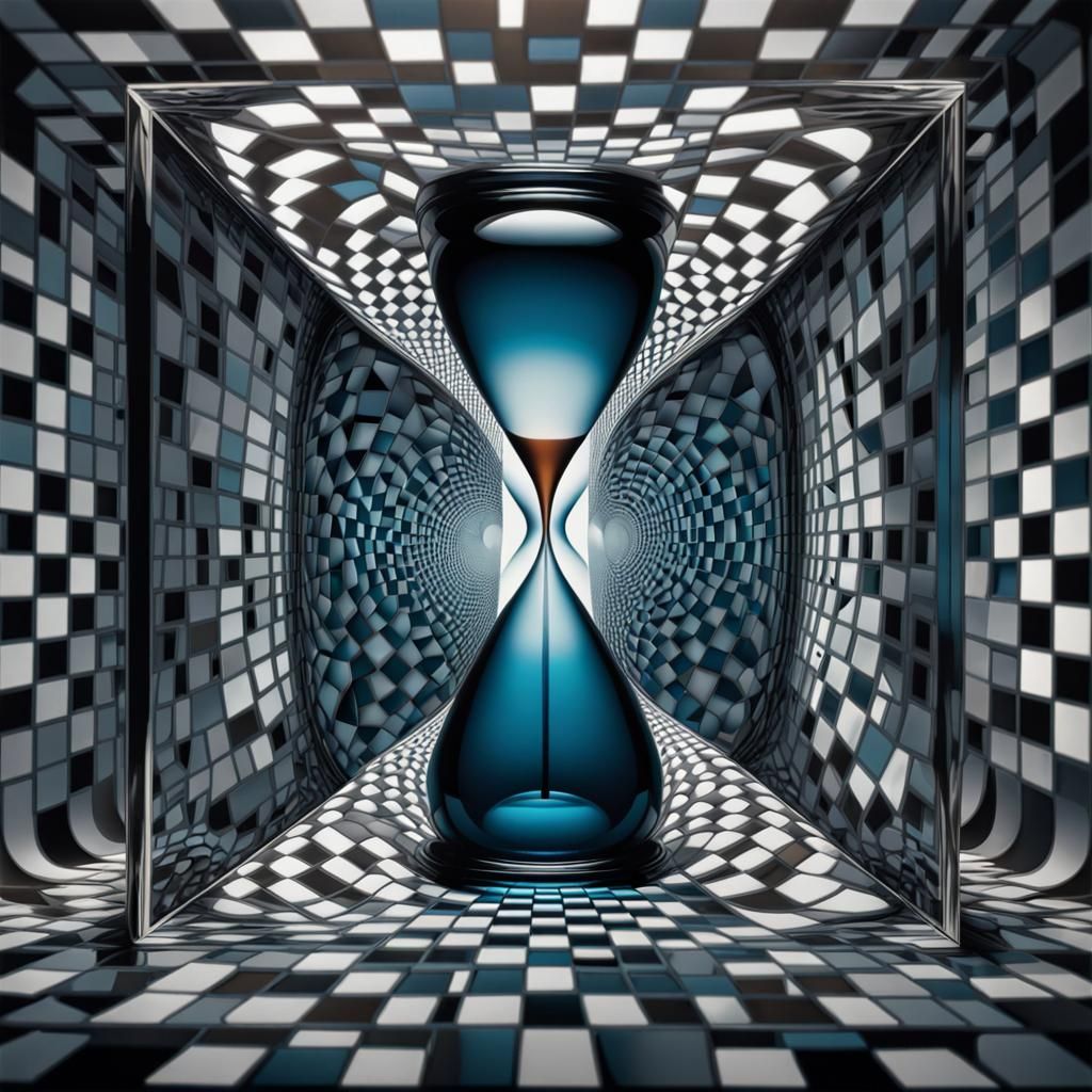  Optical illusion art   by @Kondra Katalin 