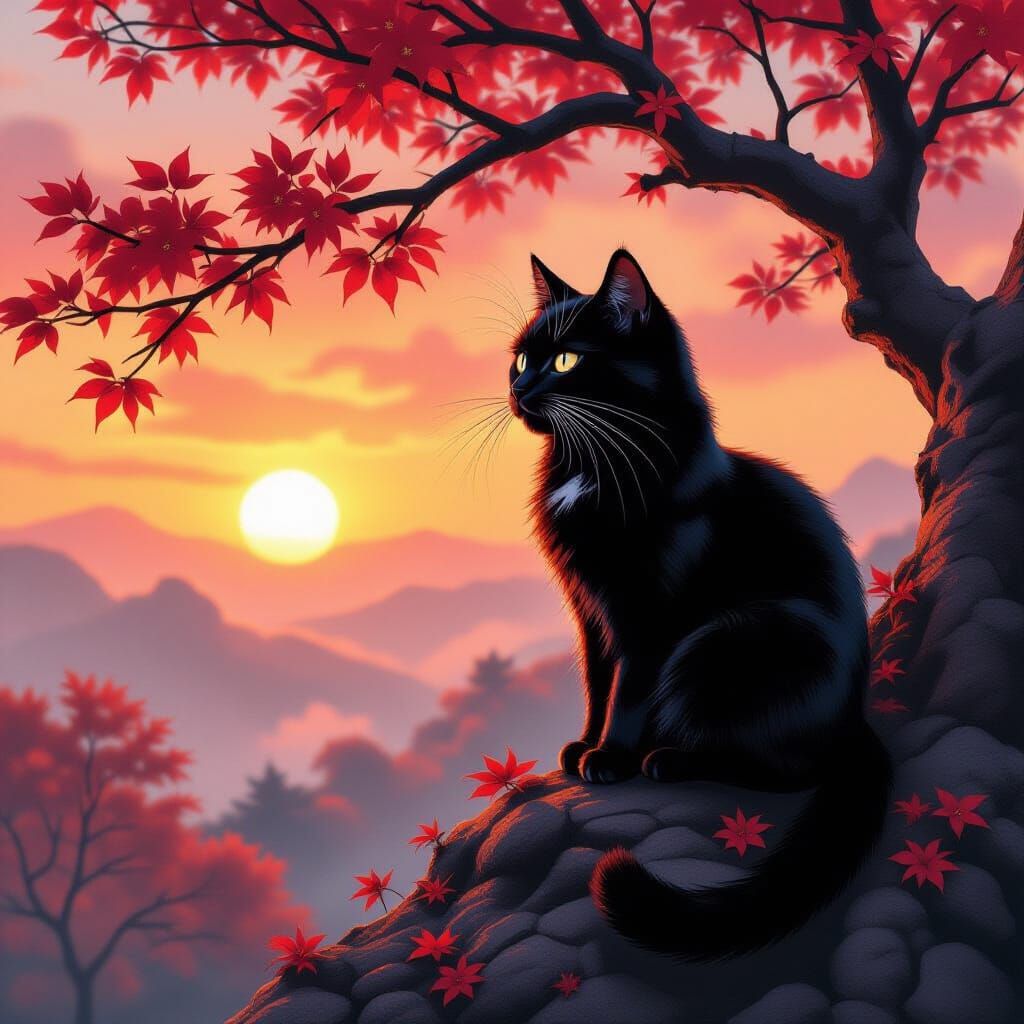 Sunset Glow  by @MoonPuff