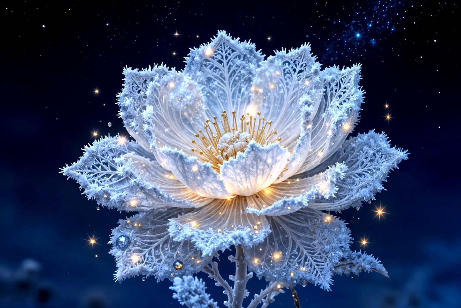 SnowFlower❄️🌼  by @Lina Poe