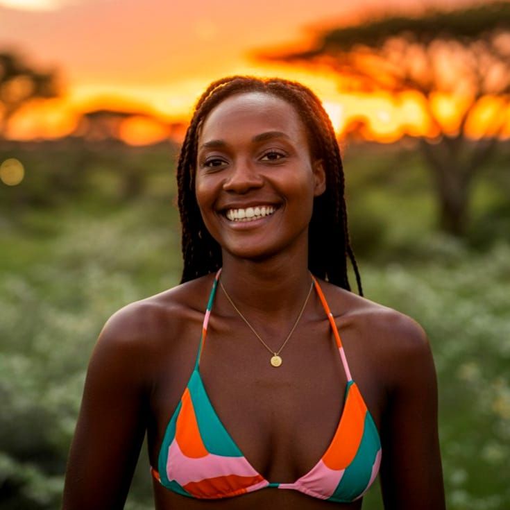 African Beauty Portrait