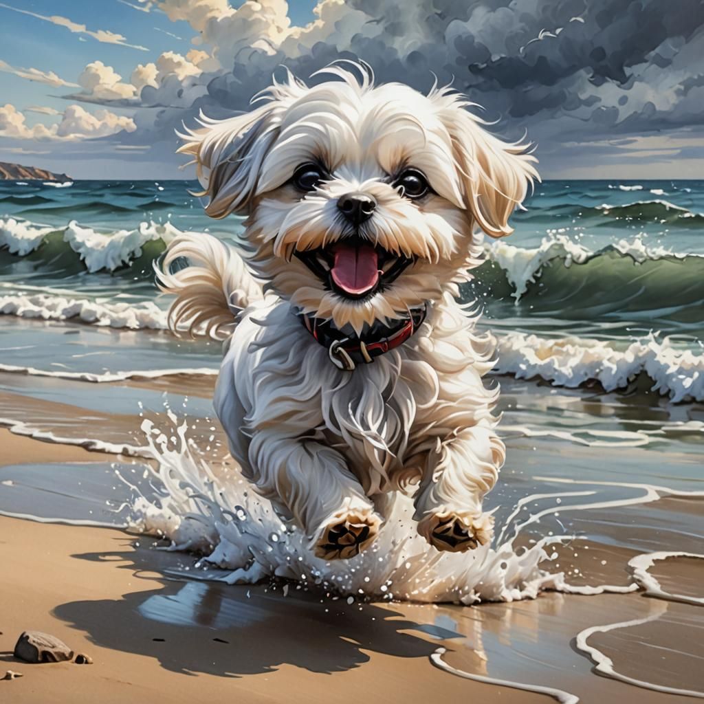 Fun day at the beach