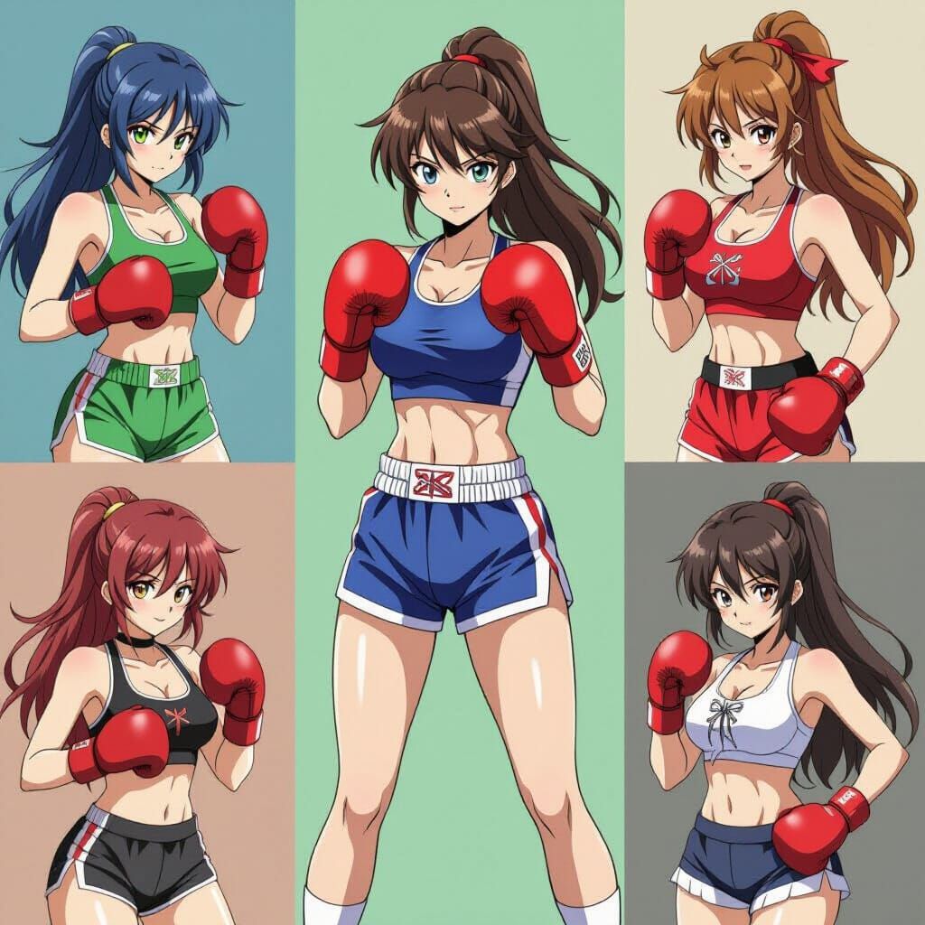Anime Boxer Through History