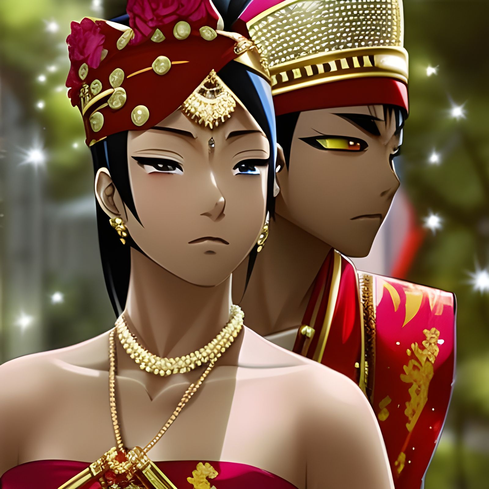 Anime art filter to a Bollywood movie scene - AI Generated Artwork -  NightCafe Creator