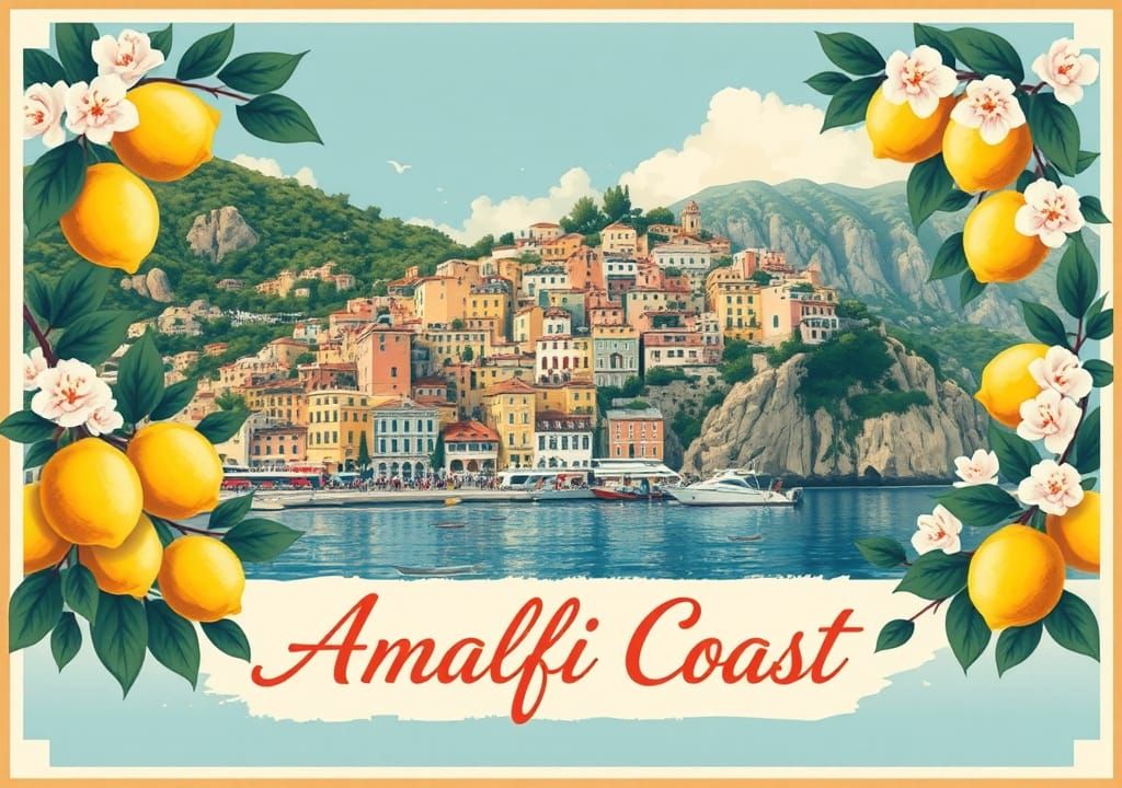 Amalfi Coast  by @JimmytheRogue