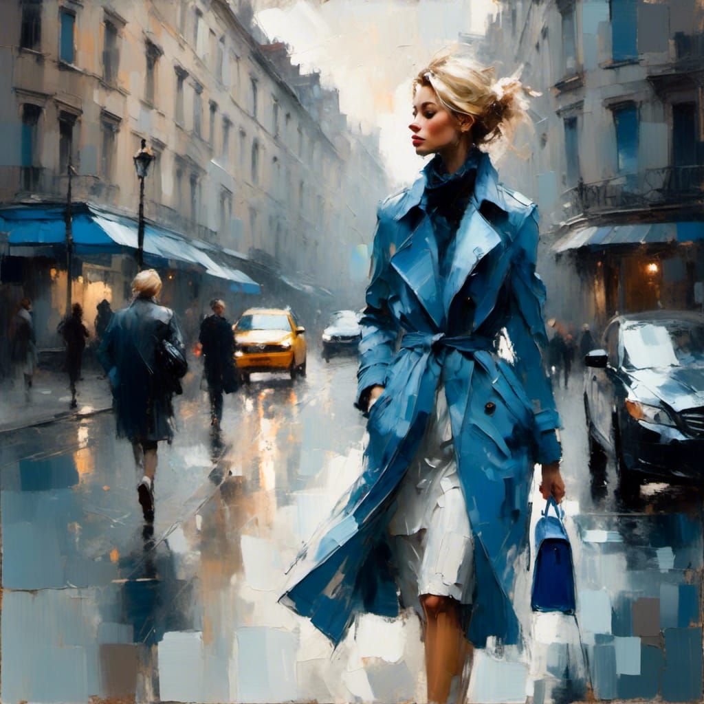 Confident caucasian woman