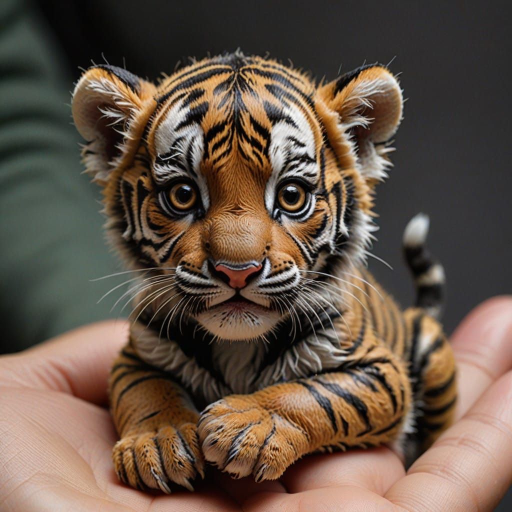 Teenie Tiger  by @Veils
