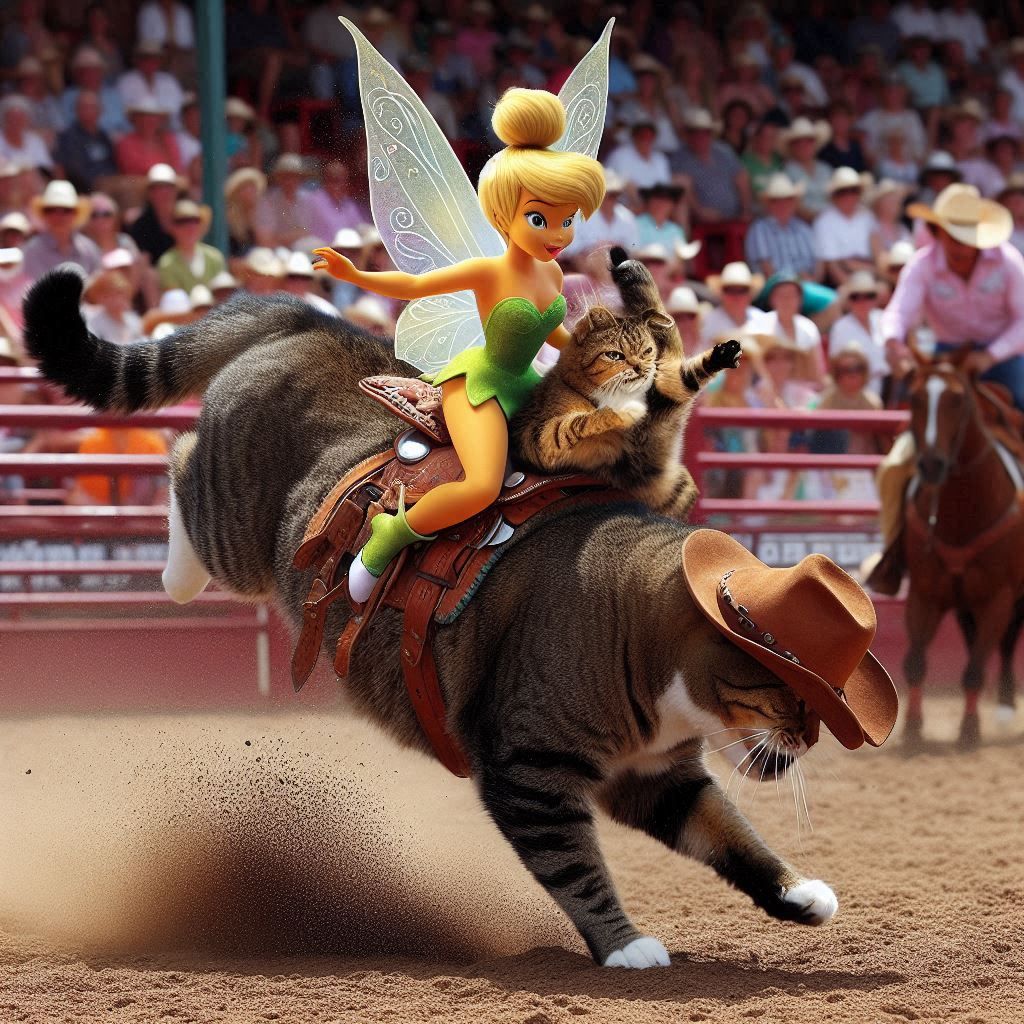 Tink at the Rodeo