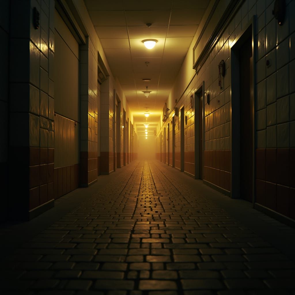 Khazar Prince on Rooftop in Oil Painting Style