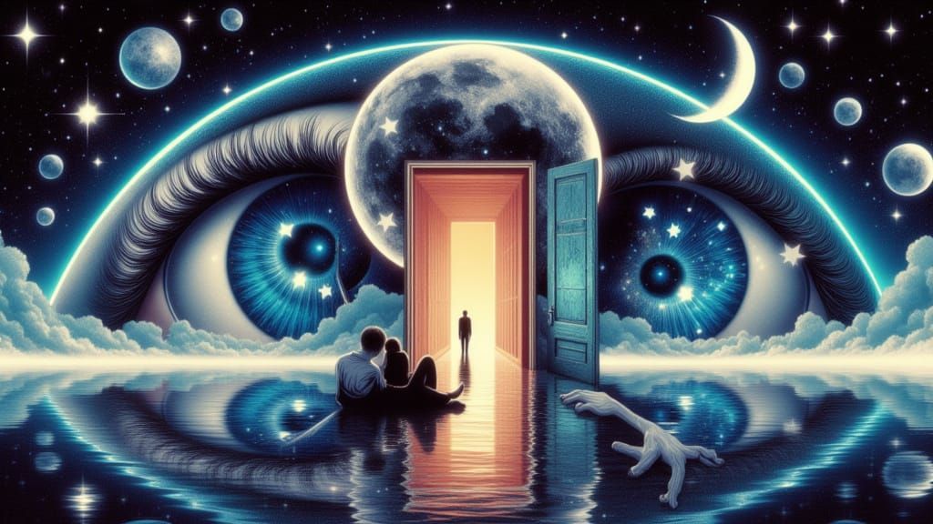 Surreal dreamscape, fantastical,  dreamy surrealism <lora:SurDimeFlux:1.0>