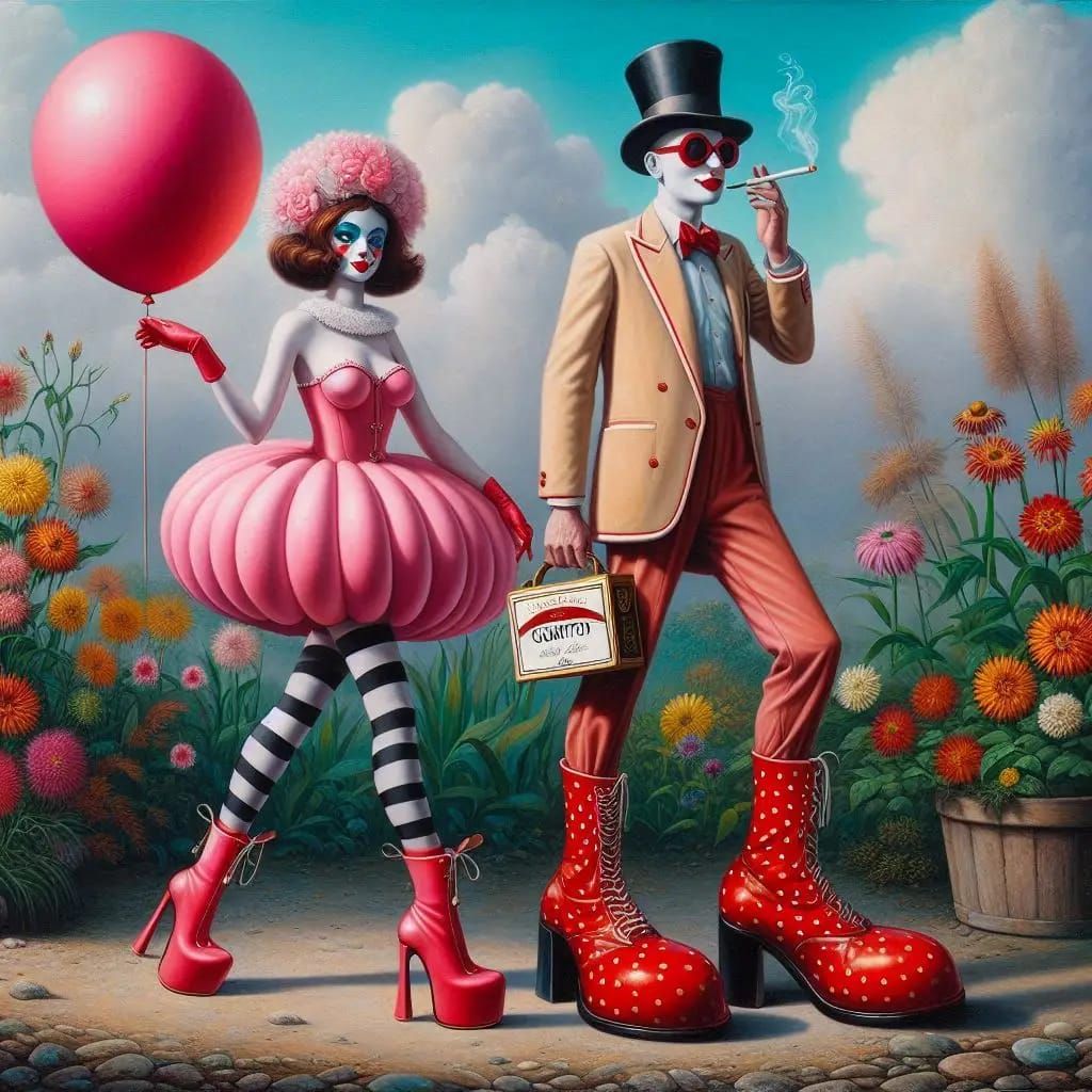 Two Eccentrics in Style