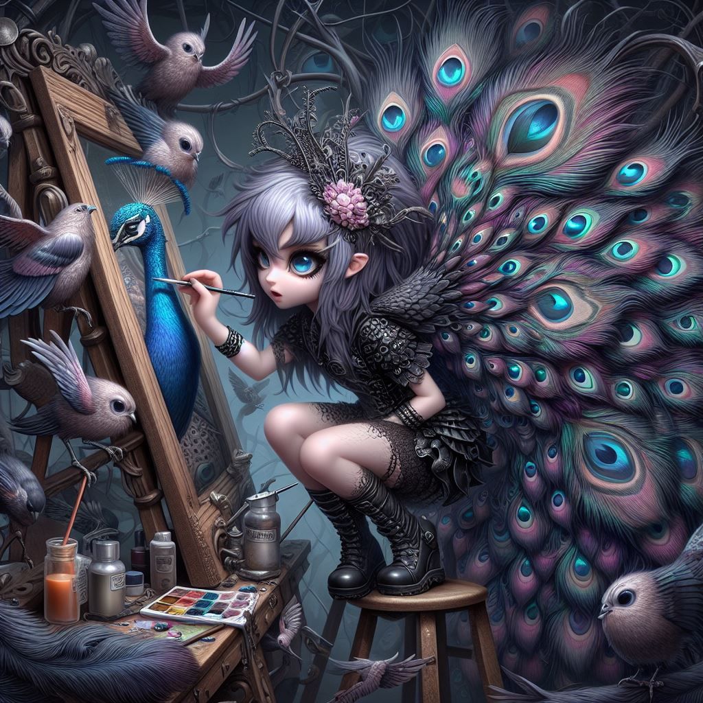 Giger'd Mystery Girl