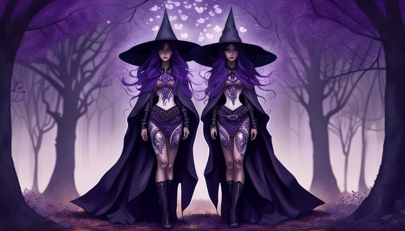 The Coven AI Generated Artwork NightCafe Creator