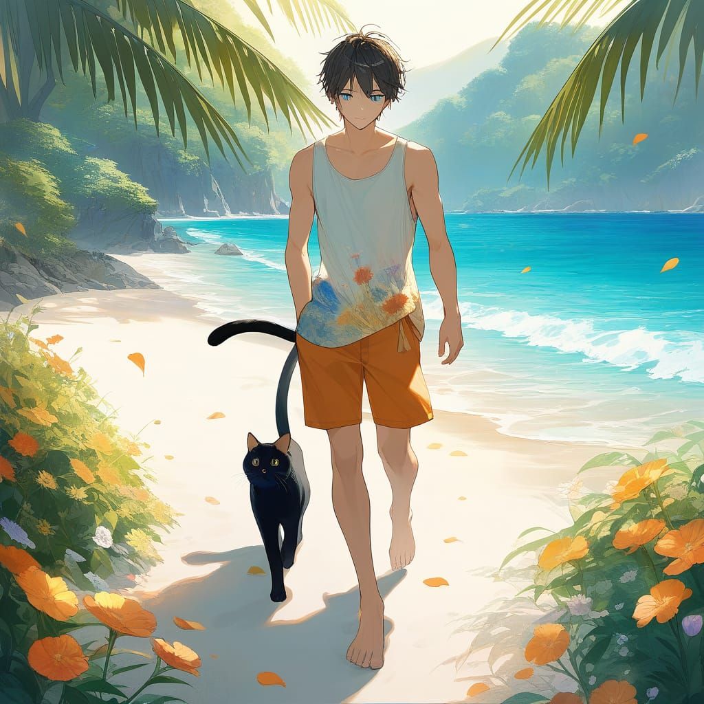 Relaxing - Beach with a Friend