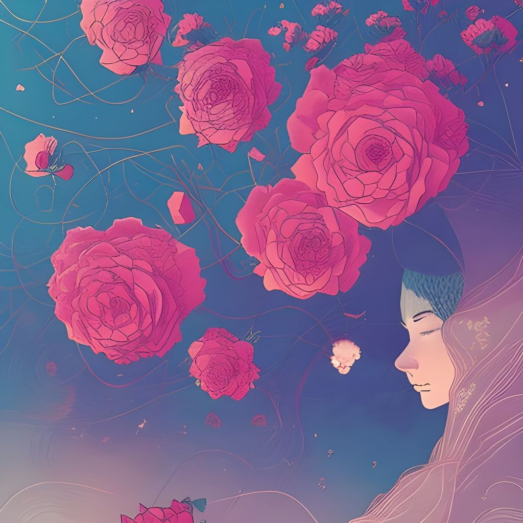 "Roses in the wind"