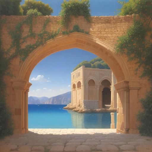 Mediterranean landscape