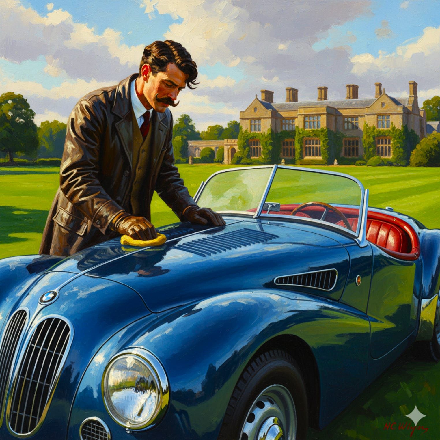 Wiping Down the Steed, #1