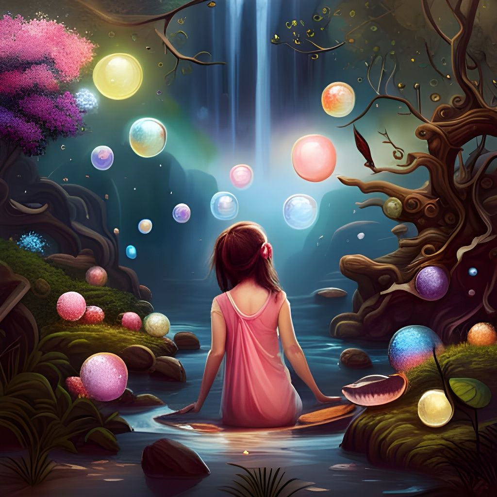 Bubbles 1 - AI Generated Artwork - NightCafe Creator