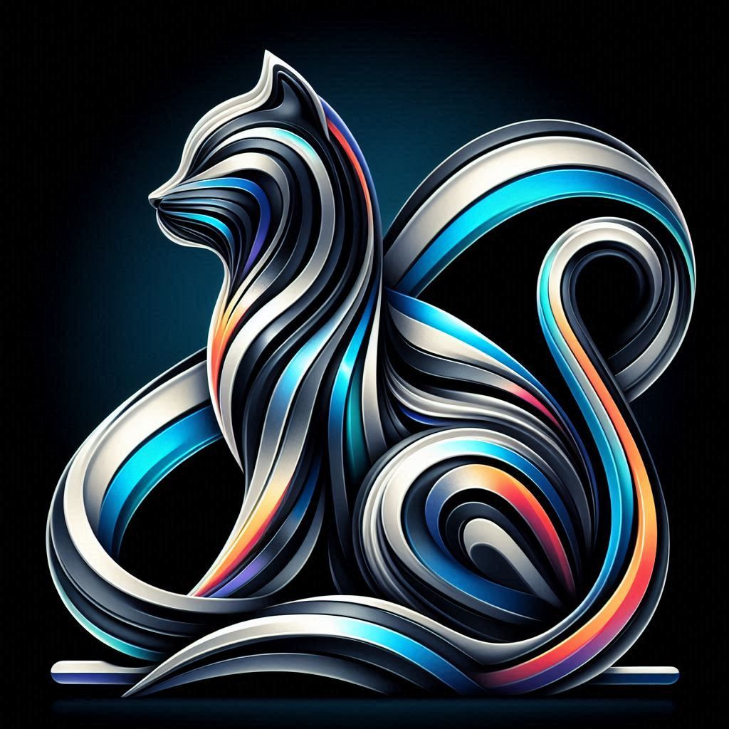 sleek, abstract curves
