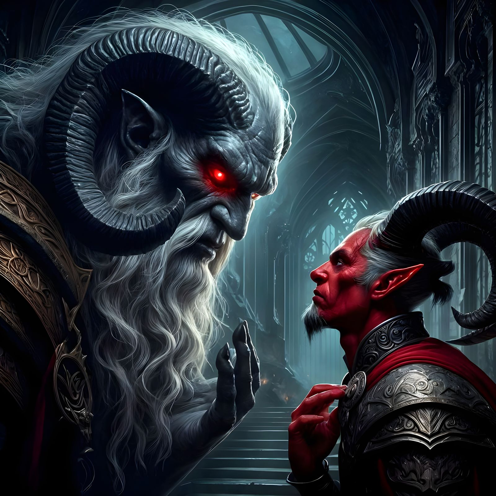 Phanavaom gives his apprentice Yowfe Adyma a new mission