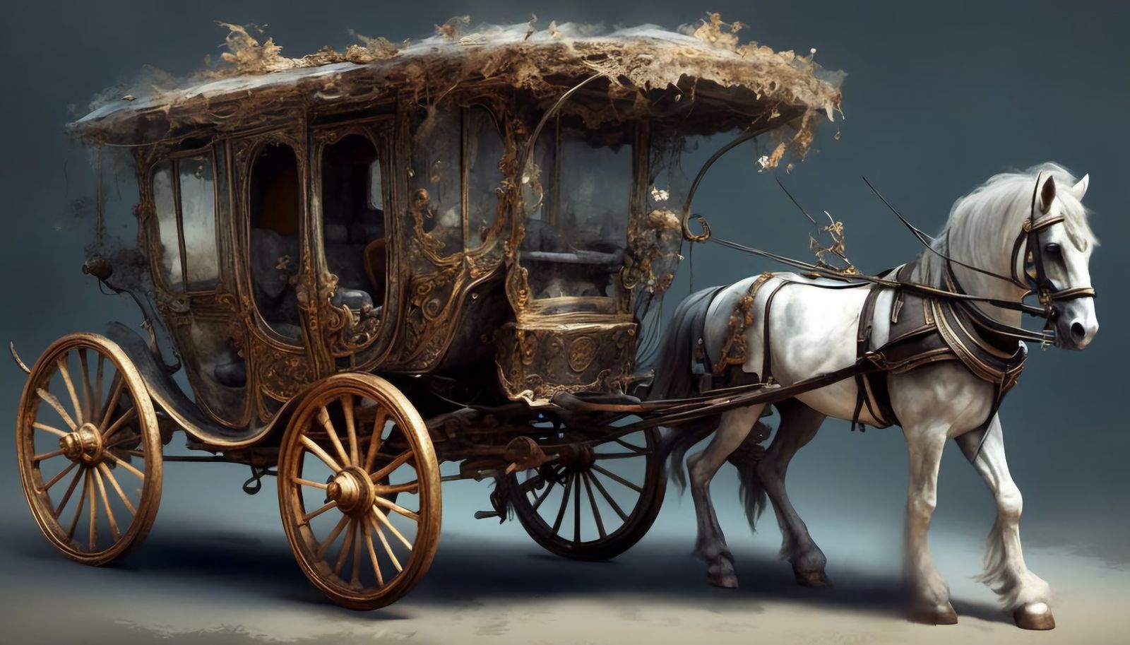 ●GHOST CARRIAGE HORSE HORROR●