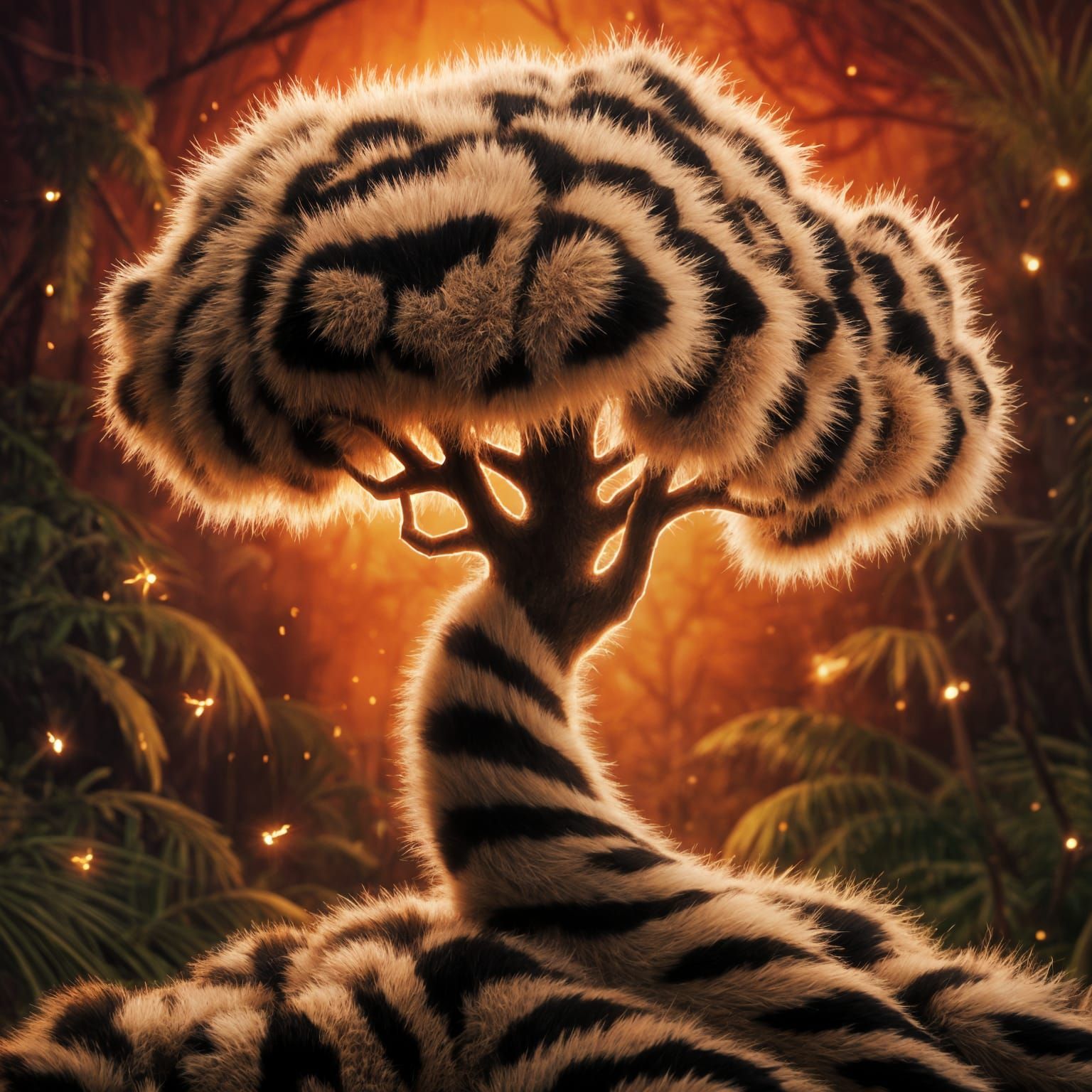 Siberian Tiger Tree  by @Pax