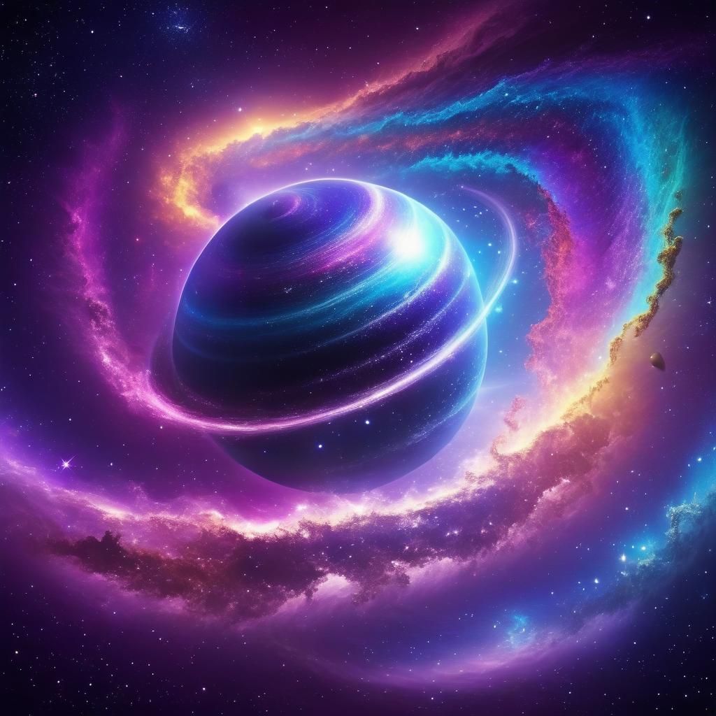 Cosmic Serenade: A Galactic Symphony of Starlight