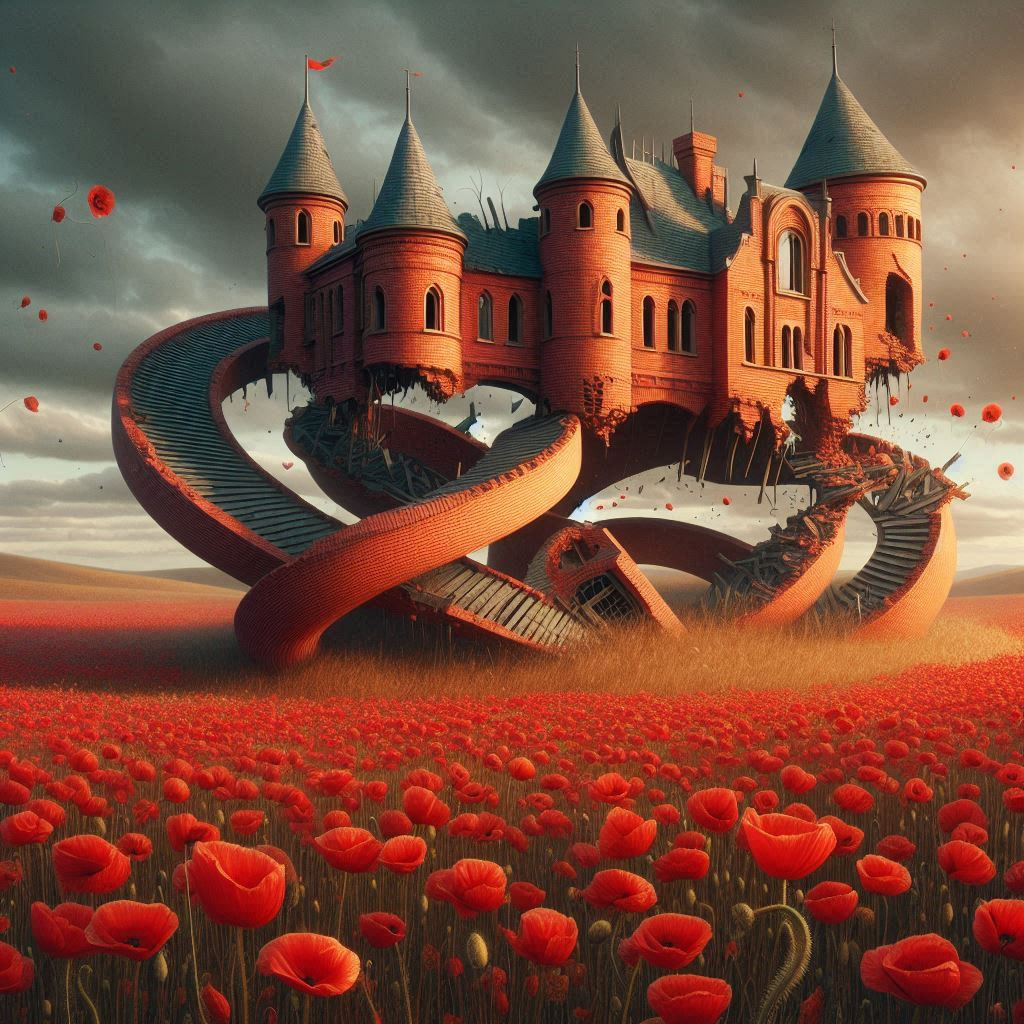 And... the castle got up and ran for it