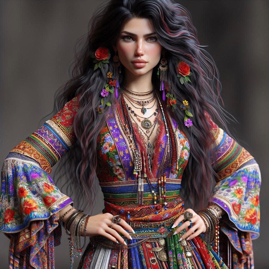 Romani Gypsy Woman