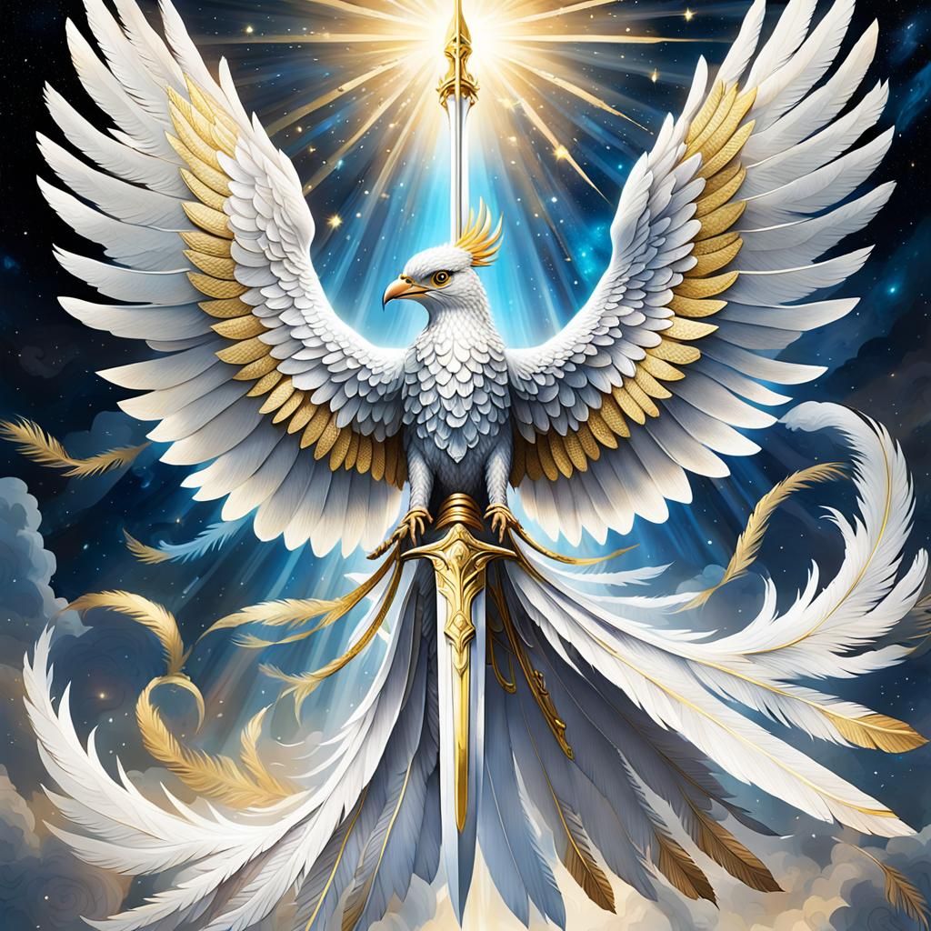 The holy bird and it's sword