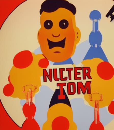 Nuclear bomb is a play toy