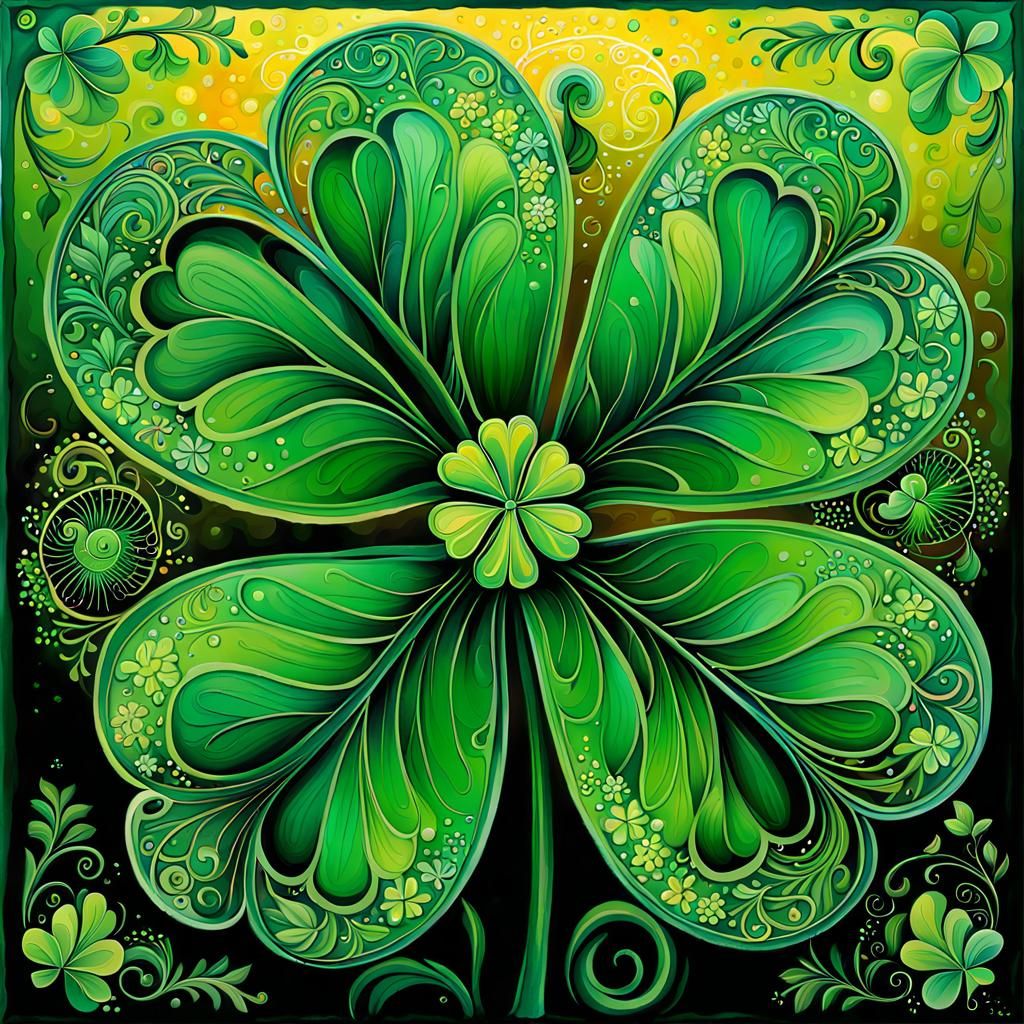 Four-leave-clover  by @Espinado 