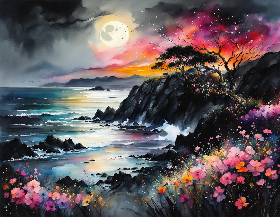 Cliffside  by @Yellow