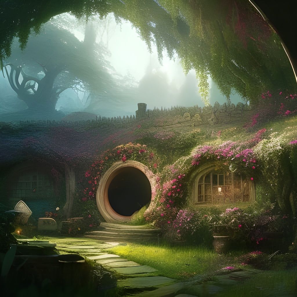 Beautiful Hobbit Home