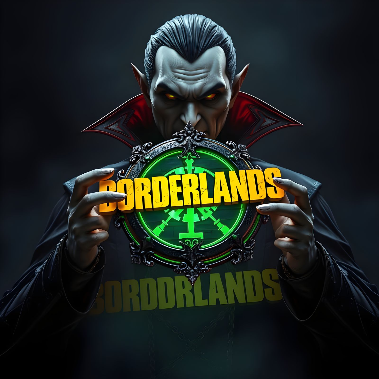 Dracula's Dark Borderlands Logo Revealed in 8K Fantasy Conce...