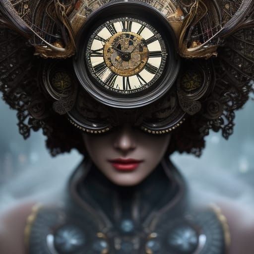 Clock Face - AI Generated Artwork - NightCafe Creator