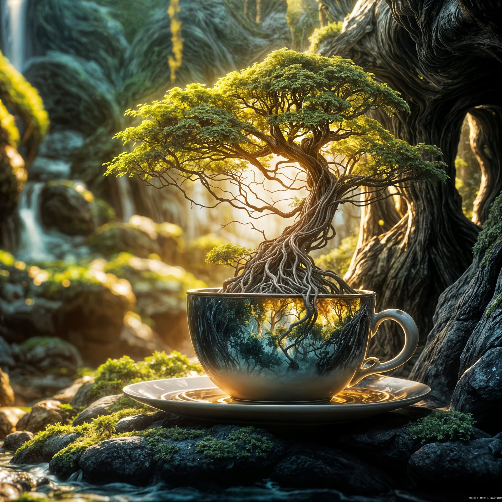 a cup of nature  by @Lilit