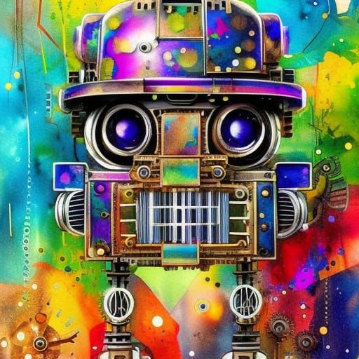 Robot - AI Generated Artwork - NightCafe Creator