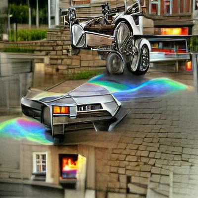 back to the future delorean