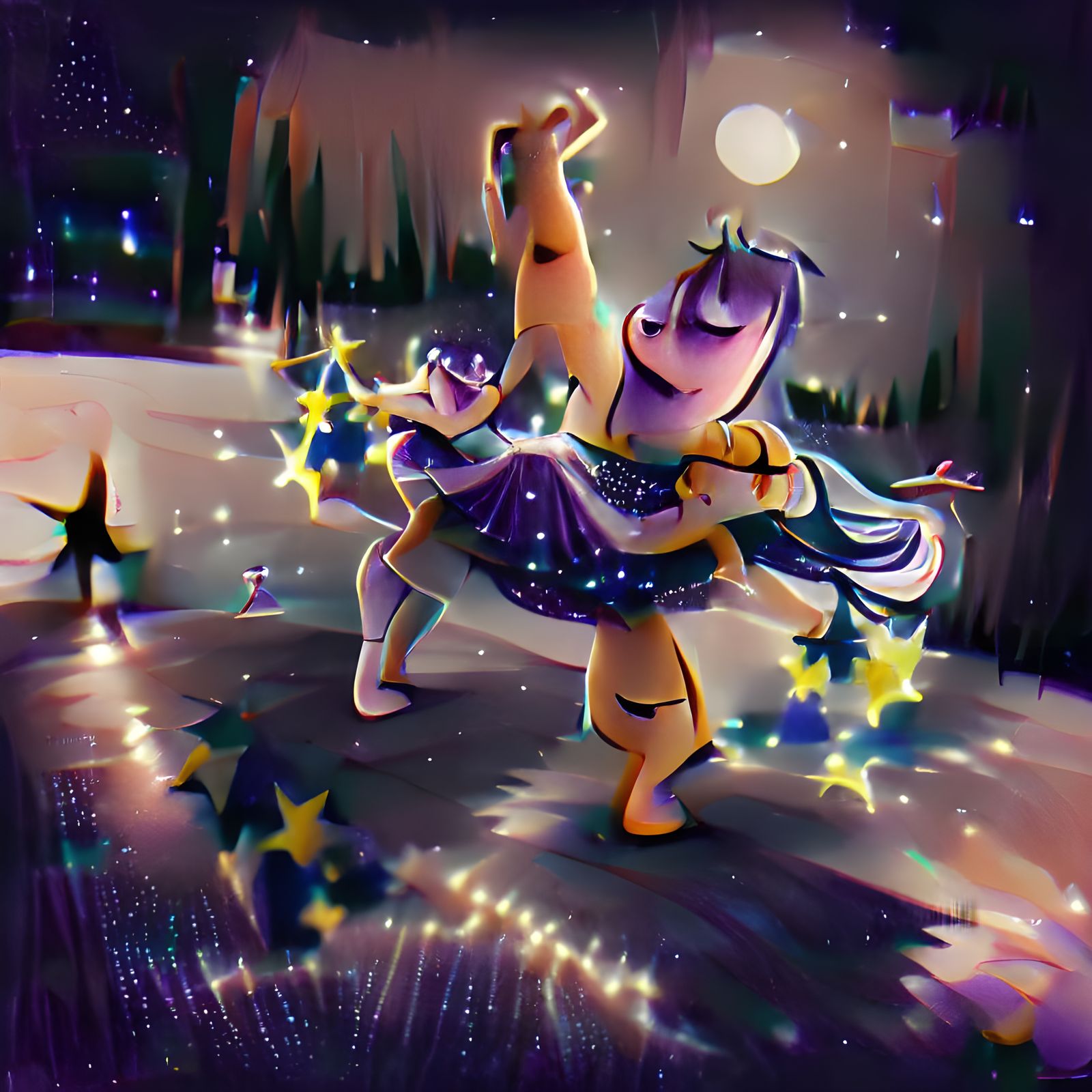 Dancing in the starlight