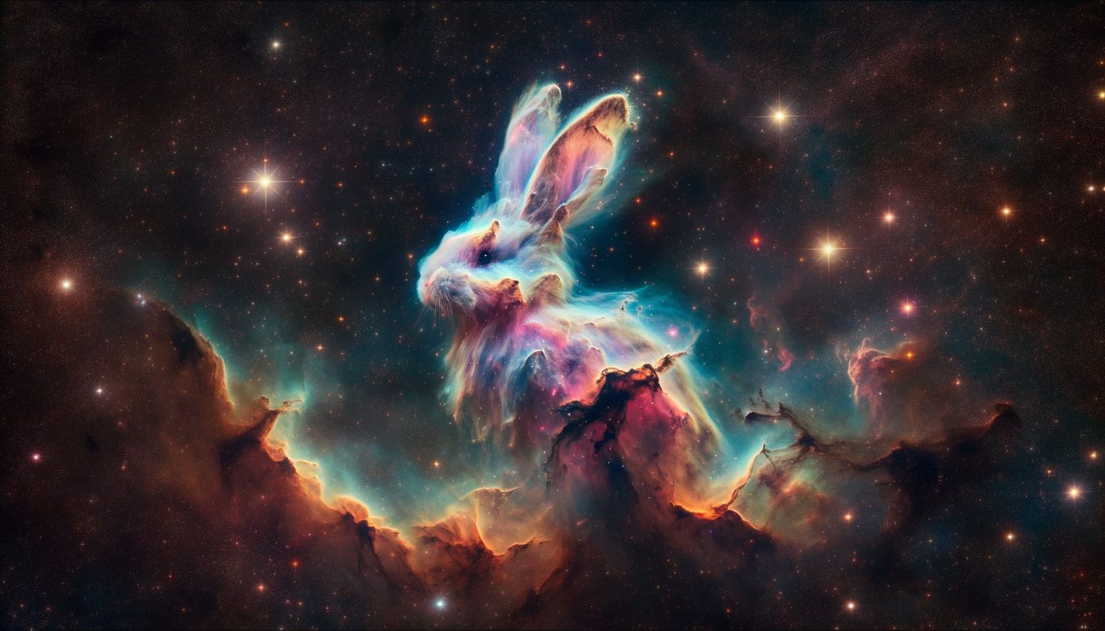 The Hare Nebula  by @Huntaer87
