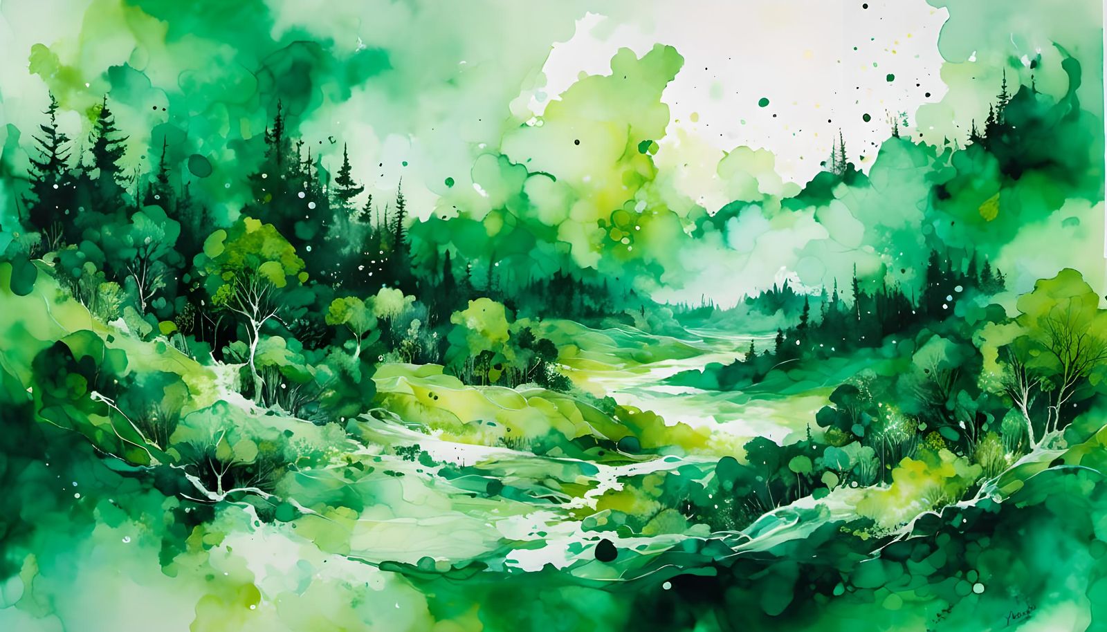 lush green