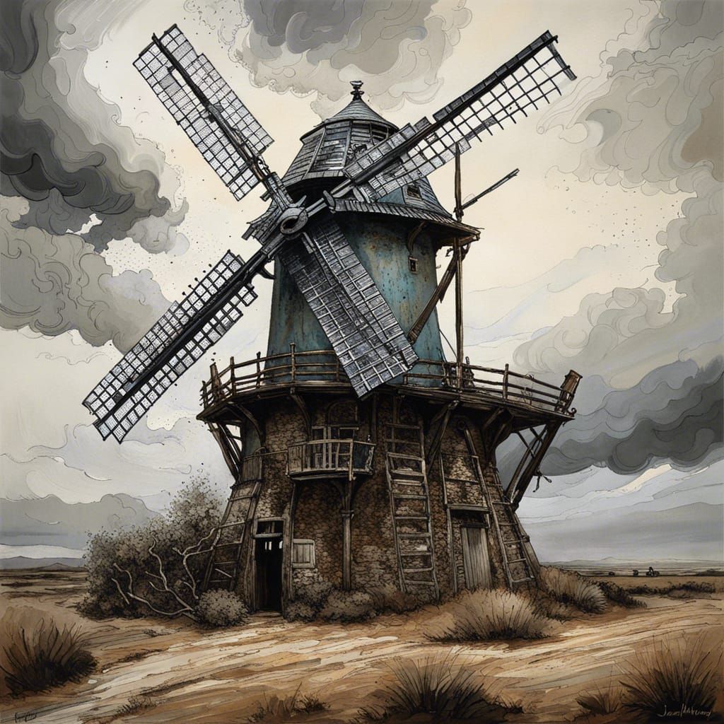 Old Spanish Windmill