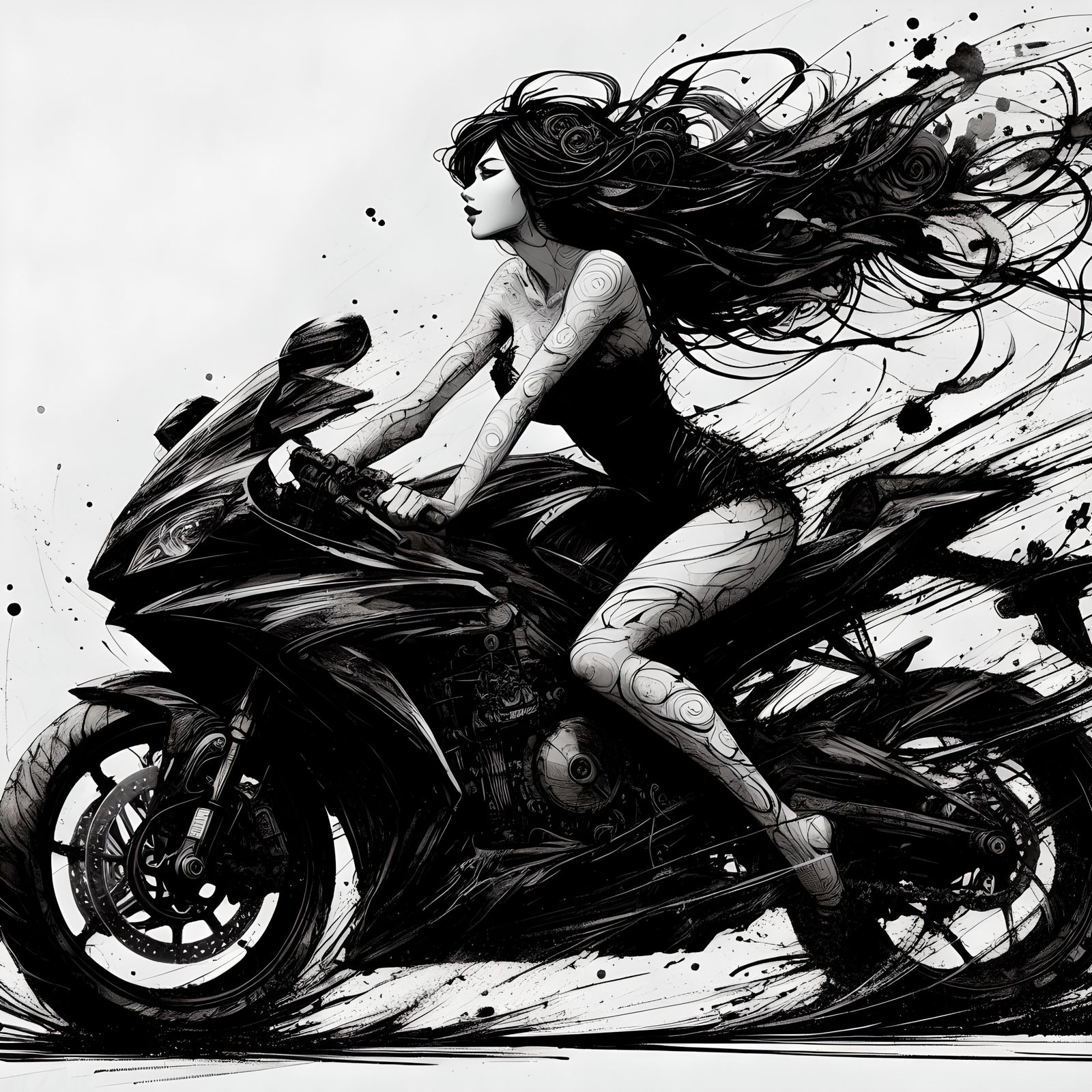 Biker girl