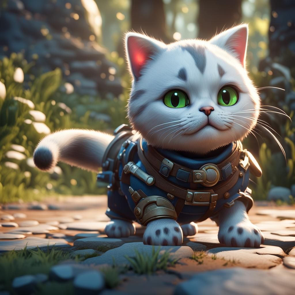 A cute cat