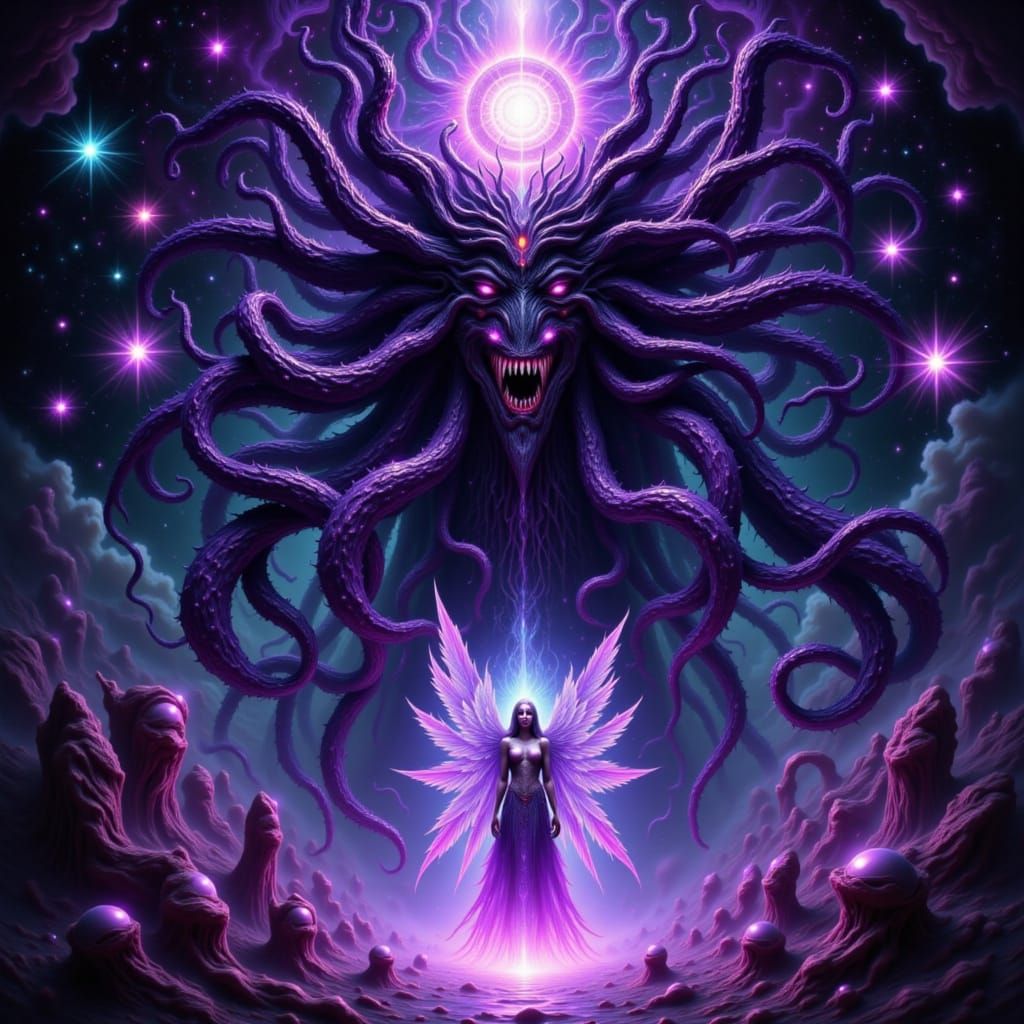 The Eldritch Angel and Her Primordial Chaos